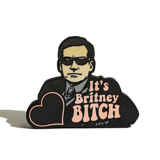 illuminated sign '' its britney bitch''